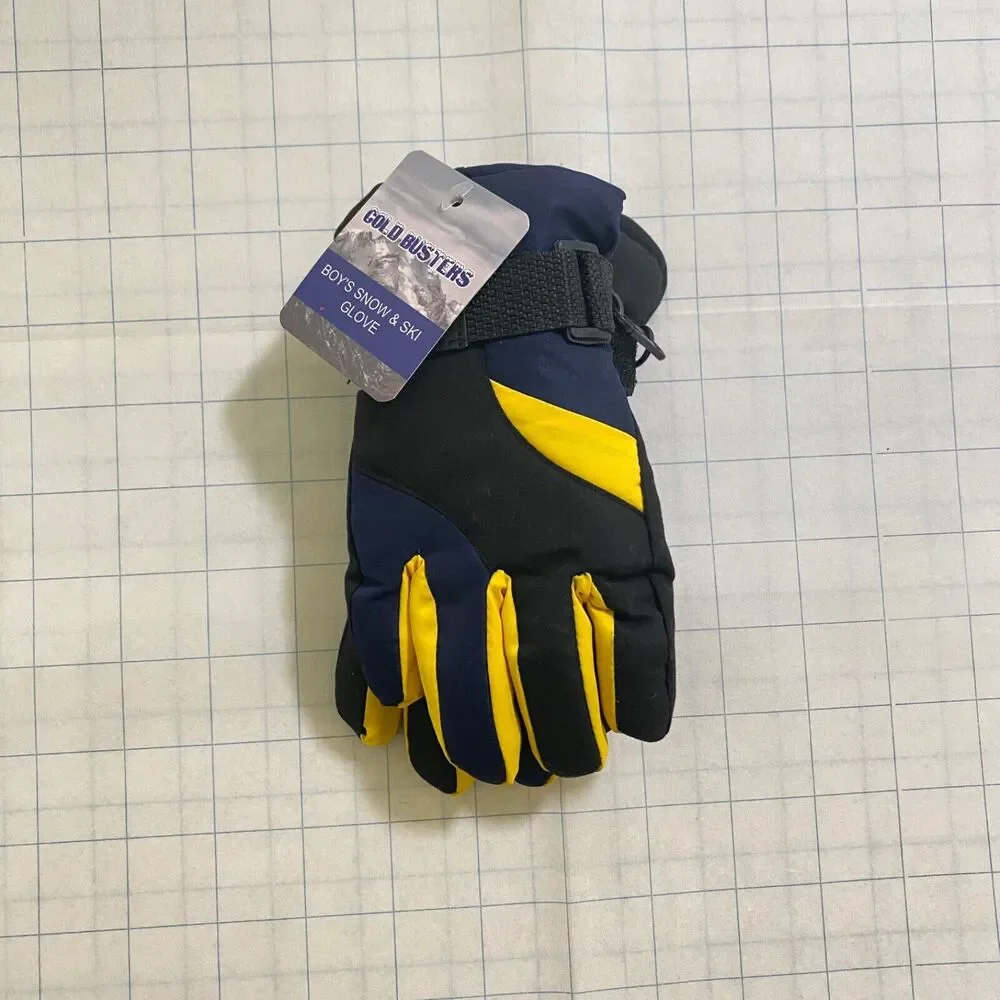 Boy's Size XS Toddler Winter Snow Gloves Cold Busters Multicolor Cold Weather